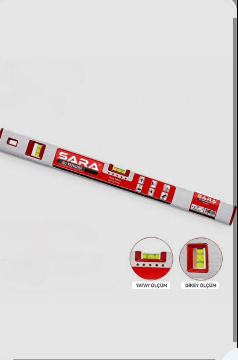 Mıknatıslı Su Terazisi 80 cm 