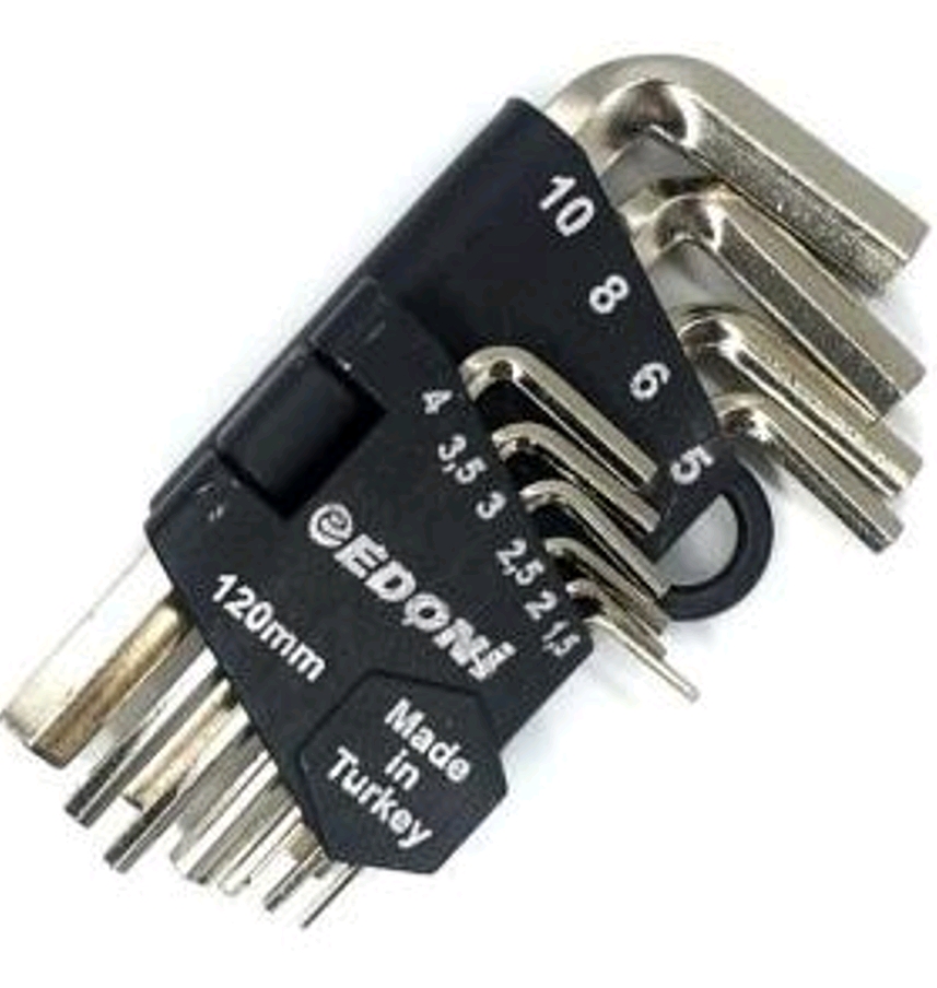 Alyan Takımı Uzun 10 Parca 120 mm Edoni