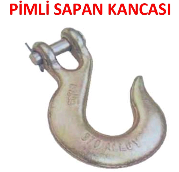 Pimli Sapan Kancası 5/8'' - 16 mm [ 2 Adet ]