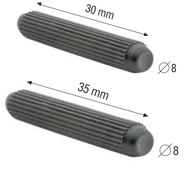 Kavela Plastik 5 x 30 mm