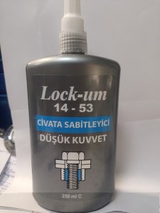 Civata sabitleyici (Düşük  mukavemet) 250 gr