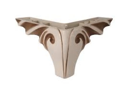 MOBİLYA AYAK ASPİR 15 CM KREM KAHVE