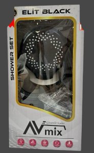 DUŞ SETİ ELİT BLACK T6841