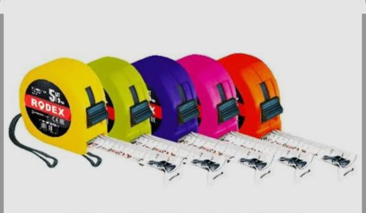 5X25 RODEX METRE RENKLİ EKO